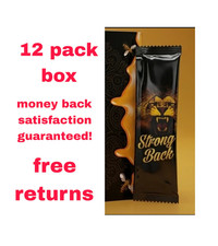 12 Strongback Organic Premium Natural Pure Honey w/ Jelly Bee Pollen Pack of 12 picture