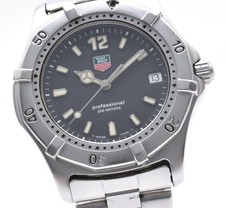 New Battery【EXC＋5】 TAG Heuer Professional 2000 WK1110 38mm Quartz Men's Watch picture