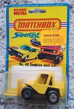 Carded Lesney Matchbox Series No 48 SAMBRON JACK LIFT picture
