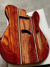 AAAAA Handcrafted  9-Piece Guitar Body Ash & Mahogany Satin Natural Wood Grain picture