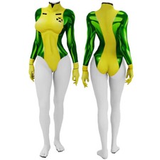 New  X-Men 97 Rogue Cosplay Jumpsuit Woman Swimsuit Costume Adult Kids Halloween picture