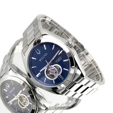Bulova Surveyor 96A275 Men’s Automatic Watch Stainless Steel Bracelet Watch 42mm picture