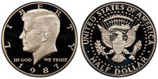1987 P D S Kennedy Half Dollar In Mint Cello , Proof 3 Coins picture
