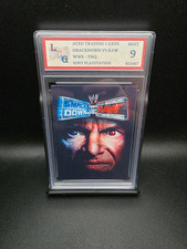 WWE SmackDown Vs Raw THQ Sony Playstation - Graded 9 [ACEO] MINT picture