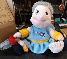 Lil’ Fans NFL Tennessee Titans Stuffed Football in CHEERLEADER Doll Plush Doll picture