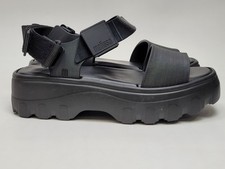Brand New In Box Women’s Melissa Black Kick Off Platform Sandals Size 8 NEW picture