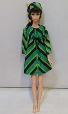 Vintage Mattel Mod Talking Barbie Doll Brunette picture
