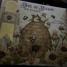 Lang Brands,  Bees in Bloom Special Edition 2027 Wall Calendar by Susan Winget picture