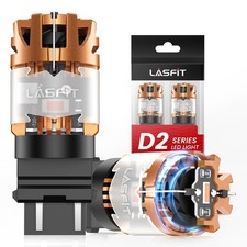 2Pc LASFIT 3157 3357 Red LED Brake Tail Turn Signal Light Bulbs Anti Hyper Flash picture