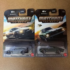 2026 Matchbox The Movie 2020 Nissan GT-R Nismo R35 & 68 Mustang Fastback Pair picture