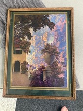 Super Rare 1937 Calendar “Sunrise “ By Maxfield Parrish  picture