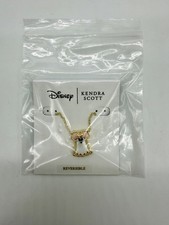Disney Parks Kendra Scott Halloween Minnie Mouse Cute Ghost Necklace Gold 2026 picture