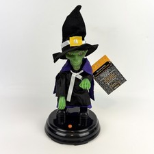 2011 Gemmy Grave Raver Witch Can't Be Tamed Singing Halloween Prop w/ Tags Works picture