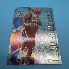 1997-98 Metal Universe #201 Allen Iverson – Philadelphia 76ers – Metal Universe picture