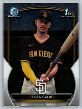 ETHAN SALAS 2023 Bowman Chrome  Prospects #BCP-171 ~ Padres 1st RC picture