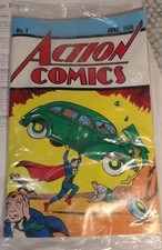 Superman Action Comics #1 Loot Crate June 1938 Reprint COA - UNOPENED picture
