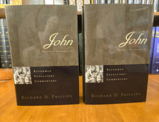 John Reformed Expository Commentary 2 Volumes P&R 2014 Richard Phillips Like New picture