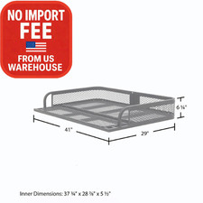 Titan Ramps ATV UTV Universal Rear Cargo Basket Rack Heavy Duty Carrier picture