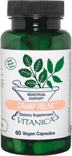 Vitanica Herbal Cramp Relax Black Haw and Ginger, Vegan, Vitamin C 60 Capsules picture