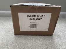 UWorld MCAT Books 2026-2027: 8 MCAT Prep Books BRAND NEW SEALED IN BOX picture