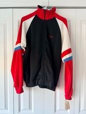 Vintage Spalding High Collar Full-Zip Track Jacket with Tags picture