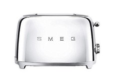 Smeg 50's Retro 2 Slice Toaster Chrome (TSF01SSUS) picture
