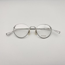NEW EYEVAN Pond S Silver Titanium Round Glasses Frames Japan 46mm Eyeglasses picture