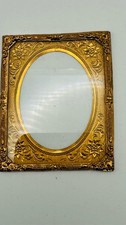 Gilt Brass Oval Frame for Daguerreotype Ambrotype Tintype Photo picture