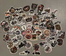 Vintage Harley Davidson Stickers.  Lot Of 5 Mixed.   Rare picture