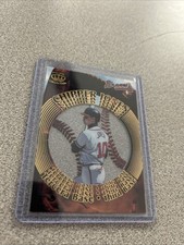 1997 Pacific Crown Collection Prism CHIPPER JONES Gate Attractions #GA-18 picture