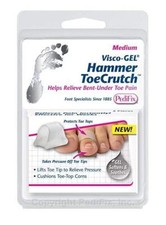 Pedifix Visco  Gel Hammer Toe Crutch  2/Packs picture