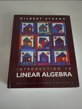 INTRODUCTION TO LINEAR ALGEBRA - GILBERT STRANG  HB  1998 picture