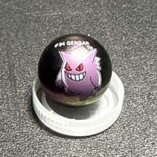 Vintage 1999 Pokemon Marble #94 Gengar Holo Iridescent Toy Biz picture