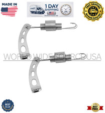 2-Pack Carburetor Throttle Return Spring & Bracket Kit for 5-1/8