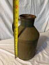 Vintage Metal Milk Jug Creamery Can picture