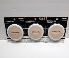 3 x Covergirl TruBlend Mineral Pressed Powder Translucent Light L 5•6•7 L567 picture