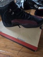 Size 11.5 - Jordan 12 Retro SP x A Ma Maniere Mid Black W picture