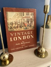 Vintage London John Betjeman The Colour Art Books 1st Edition 1942 VGC picture
