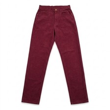 Vtg Lee NWT Size 5M Port Wine Burgundy Jeans USA Made Tapered Leg Union NOS 80s picture