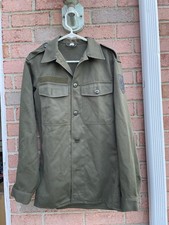 Vintage 1983 Austrian Bundesheer Anzug 75 Field Jacket Olive Military picture