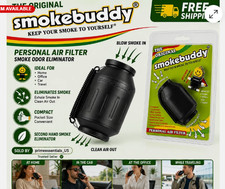 SmokeBuddy Original Personal Air Filter Smoke Odor Eliminator Black New picture