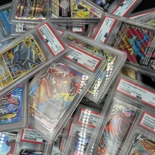 5x Authentic PSA/CGC 8-10 Pokemon TCG Graded Card Lot Official Collection picture