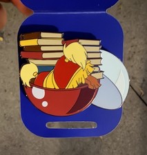Disneyland Trading Pin Gacha Ball Vending Machine Sultan Stool Beauty & Beast picture