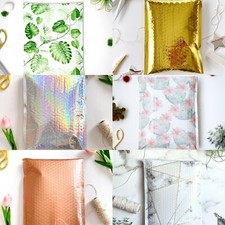 #SmileMail® Bubble Mailers Padded Envelopes Boutique Designer Mailers Printed picture