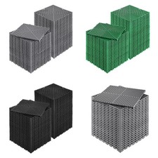 VEVOR 12-55PCS Drainage Mat Interlocking Drainage Cushion Modular Floor Tile picture