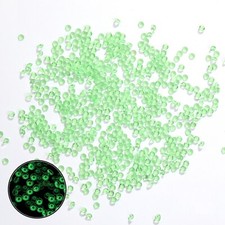 10,000pcs 3mm SS10 Glow in the Dark Flatback Resin Round Rhinestones Nail Art picture