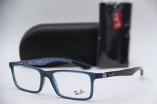 NEW RAY-BAN RB 8901 5262 BLUE CARBON FIBER AUTHENTIC FRAMES EYEGLASSES 55-17 picture