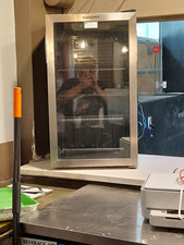 Euhomy Countertop Glass Door Merchandising Refrigerator, 1 Section picture