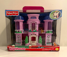 VERY RARE HTF NIB Fisher-Price Loving Family Sweet Streets Townhouse READ DESC. picture