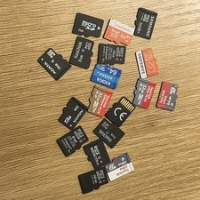 Lot of 15 -Mixed Brand/Sizes s MICRO SD Memory Cards Tested And Working picture